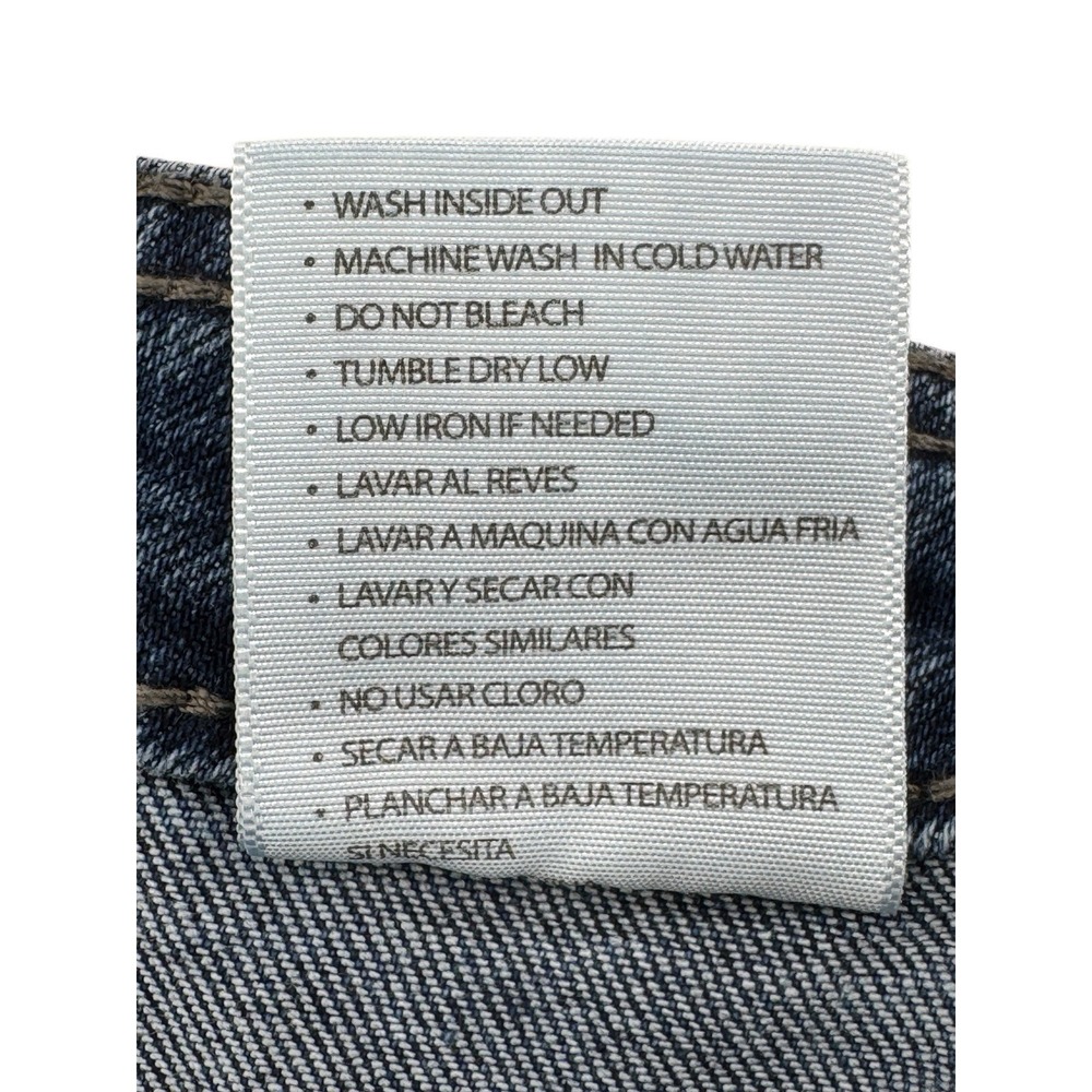 KanCan High Rise Utility Straight Cargo Pants Jeans Size 9/28 Stretch Pockets - Picture 6 of 7